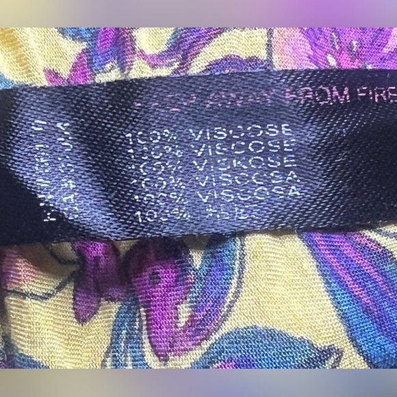 ANTHROPOLOGIE Lounge Harem Pants in multi floral/leopard. Size small - Picture 8 of 8